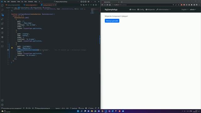 ABP Angular Menü Yönetimi - 4 смотреть онлайн