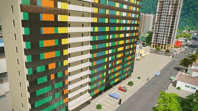Residential Building 010 for Cities: Skylines смотреть онлайн