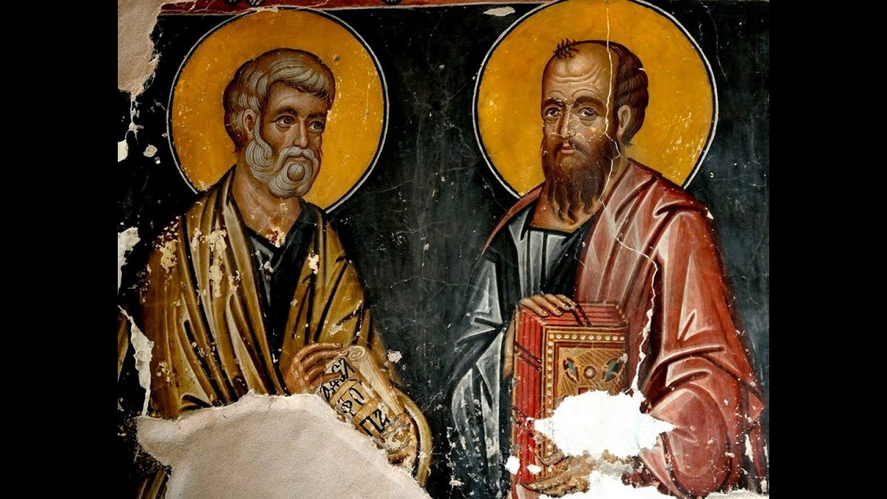 День Славных и всехвальных первоверховных апостолов Петра и Павла 12 07 2020. смотреть онлайн