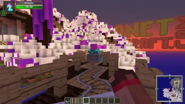 ч.27 - Конфетные Деревья - Крутые горки для Minecraft смотреть онлайн