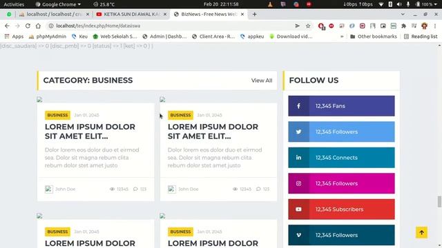 Codeigniter pemula 4. Membuat model, configurasi autoload, mengambil data dari database. смотреть онлайн