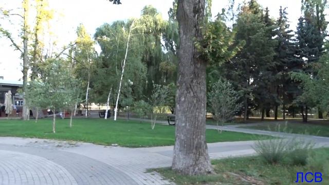 Парк победы Белгород последние тёплые дни осени 2020г смотреть онлайн