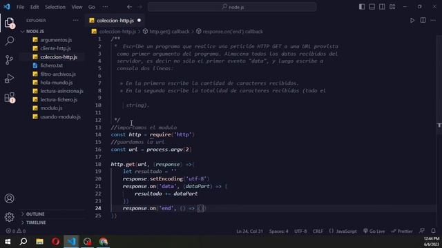 Node js Tutorial | Recibiendo Data por Partes смотреть онлайн