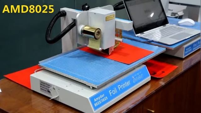 Amydor-8025 Digital Flatbed Foil Printer Manual Head