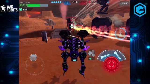 War Robots NEW BASTION ROBOT BEHEMOTH 4 Dragoon! Робот Крепость! смотреть онлайн