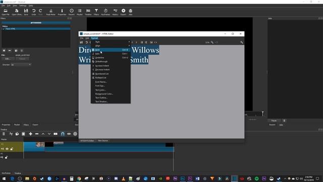 Shotcut : How to Add Rolling End Credits (Fast Tutorial) смотреть онлайн