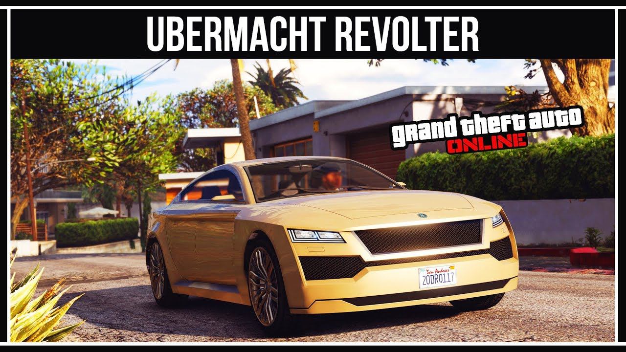 GTA Online: UBERMACHT REVOLTER - лучший спортивный седан смотреть онлайн