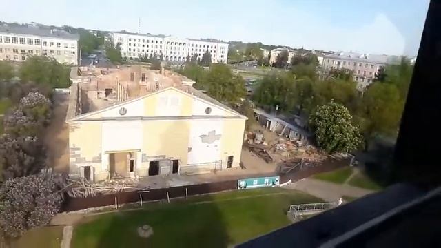 Псков с высоты башни