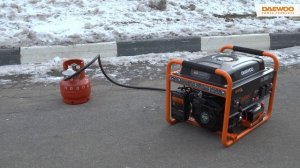 Переход на газ | Двухтопливные (бензин+газ) генераторы DAEWOO