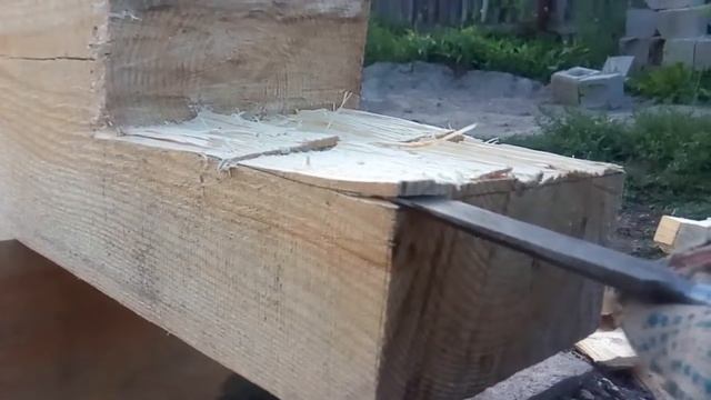 21 Угловые спилы бруса ростверка смотреть онлайн