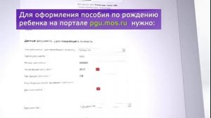 Как оформить пособие по рождению ребенка через портал госуслуг
