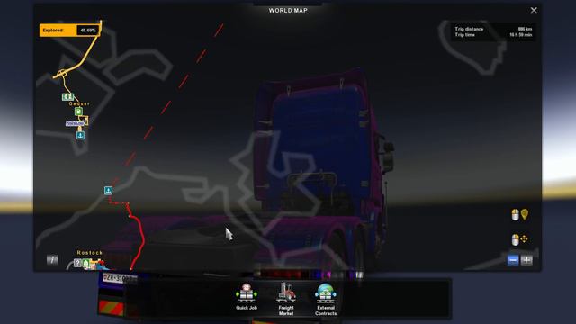 Euro Truck Simulator 2 Episode 19 Part 1 - I Crashed The Trailer Into A Truck And Gave Me Crash Veh смотреть онлайн
