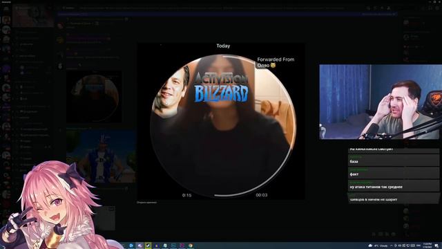 DeadP47 смотрит мемы про покупку майками Activision Blizzard