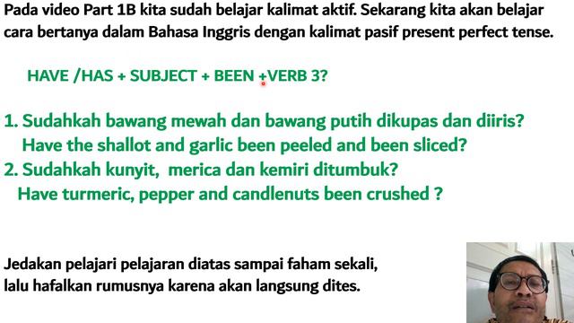 CARA HAFAL VOCAB | PRESENT PERFECT PASSIVE | CARA BERTANYA DALAM BAHASA INGGRIS | GRAMMAR смотреть онлайн