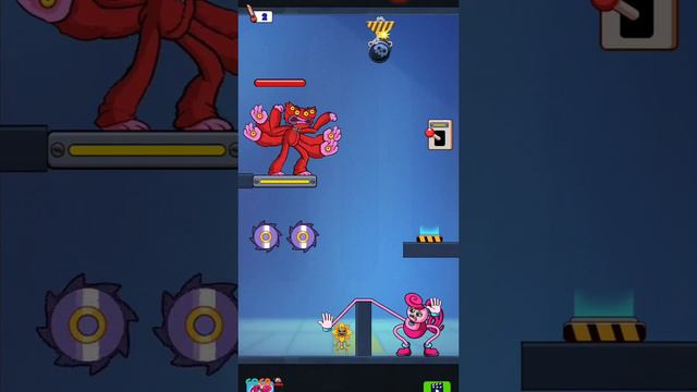 Mommy Long Legs: Stretchy Arm: Funny Gameplay (iOS,Android) Part 1 - Mommy Long Legs смотреть онлайн