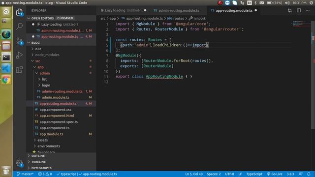 Angular tutorial # Lazy Loading смотреть онлайн