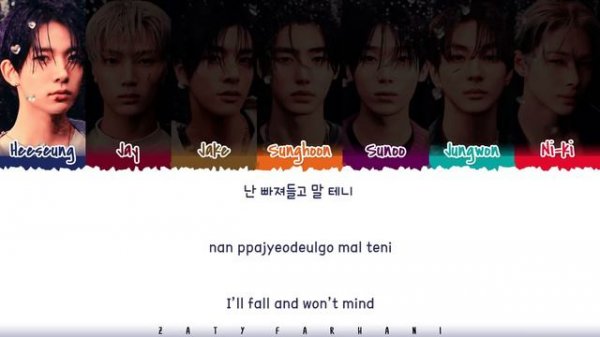 ENHYPEN (엔하이픈) - 'BLIND (멀어)' Lyrics [Color Coded_Han_Rom_Eng]