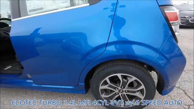 ReaumeChev NEW 2017 Chevrolet Sonic RS LT Hatchback 17-0272 смотреть онлайн