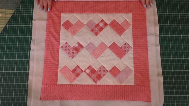 МК Лоскутные Сердца - Декоративная наволочка в стиле пэчворк смотреть онлайн