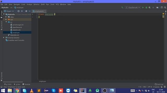 OOPs In KOTLIN || Intellij IDEA || Object Oriented Programming Language смотреть онлайн