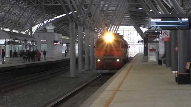Тепловоз 2М62-0572 (ТЧЭ-23) следует резервом. смотреть онлайн