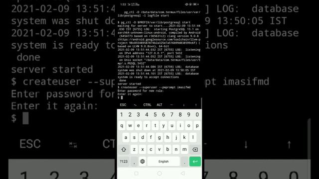 Relational Database Create Using Android phone with the help of Termux|| postgresql смотреть онлайн
