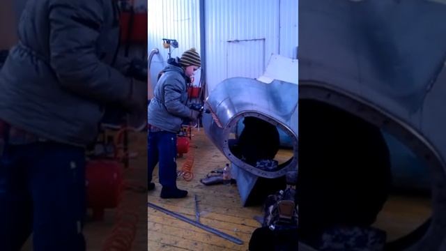 Ил-14Т - клёпка, помощь молодёжи 2 смотреть онлайн