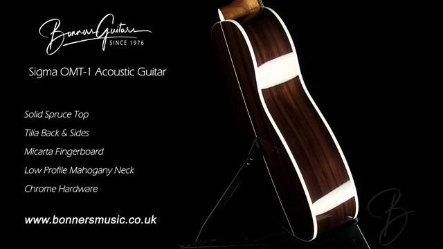 Sigma OMT-1 Acoustic Guitar | Bonners Guitar Store смотреть онлайн