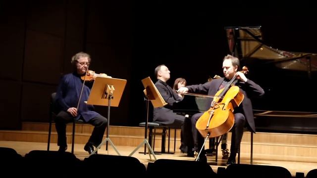 Tchaikovsky Trio in A minor, 1st mvt - Lausanne 2017 смотреть онлайн
