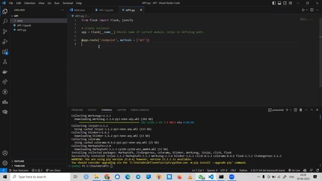 01 Python API - GET Method - Flask смотреть онлайн