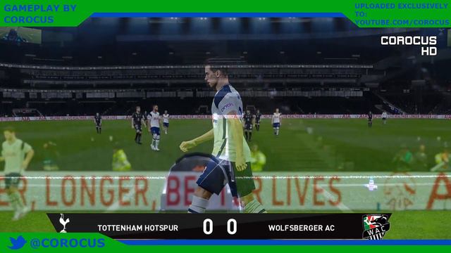 Tottenham vs Wolfsberger | Tottenham Hotspur Stadium | UEFA Europa League | PES 2021 смотреть онлайн