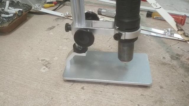 Доработка паяльной станции. Фен крепим на штатив от микроскопа. Пайка SMD компонентов смотреть онлайн