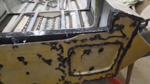 Обь. Поднятие и усиление транца