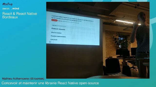 Mathieu Acthernoene - Concevoir et maintenir une librairie React Native open-source смотреть онлайн