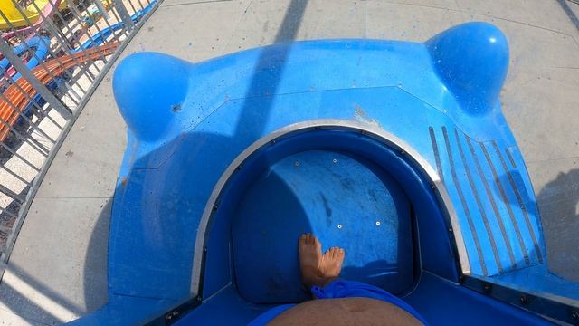 Rocket Launch Water Slide At Aquapark Aquacolors