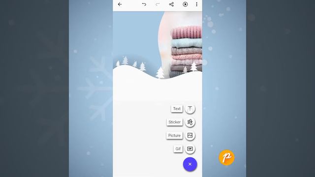How to create a Winter Post template in the Posters | Discount Instagram Post | Tutorial смотреть онлайн