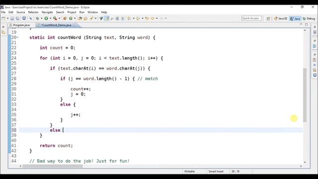 string count substring in java смотреть онлайн