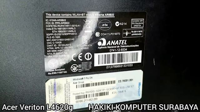 Mini PC Acer Veriton L4620g/HAKIKI KOMPUTER SURABAYA смотреть онлайн
