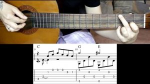 Ой, то не вечер | На гитаре + разбор | Ноты Табы