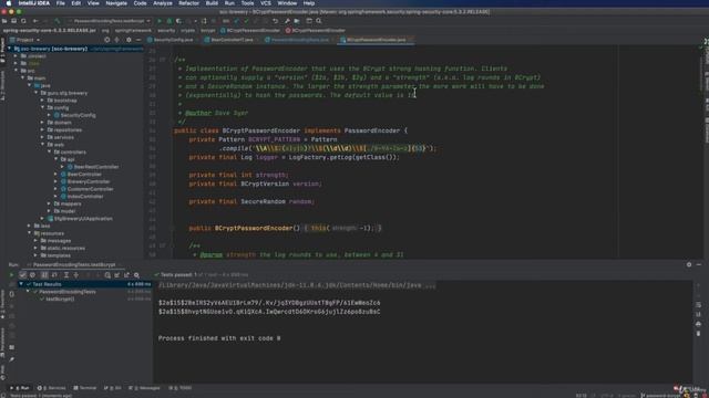 036 BCrypt Password Encoder смотреть онлайн