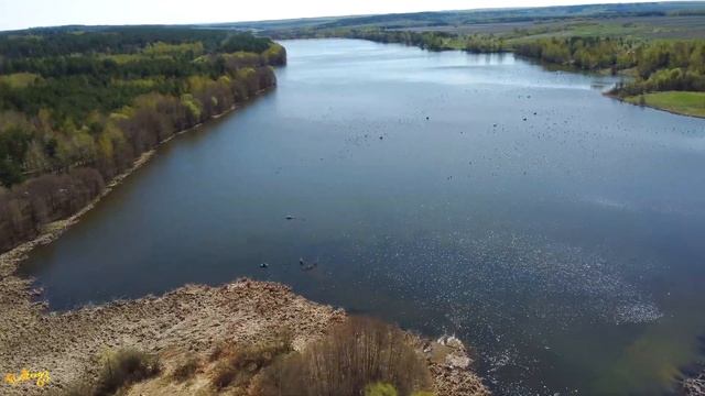 Весна на Озере Пеньковое, Самарская область, Новый буян, DJI mini 2 смотреть онлайн