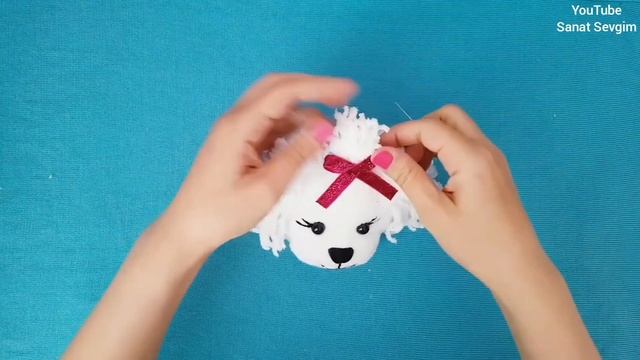 ?ÇORAPTAN SEVİMLİ SÜS KÖPEĞİ YAPILIŞI/?Çokk Tatlı Oldu/?Oyuncakçıda Bile Böyle Sevimlisi Yok?