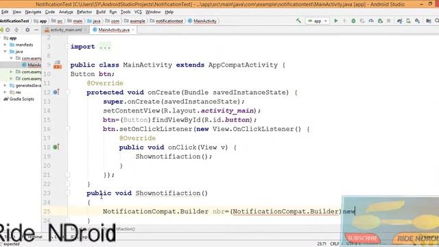 Notification Builder смотреть онлайн