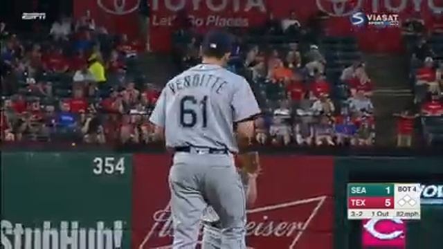 Бейсбол. MLB. Техас Рейнджерс - Сиэтл Маринерс (29.08.2016) [RU]