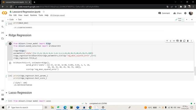 #085 - Ridge and Lasso Regression using Python and Sklearn смотреть онлайн