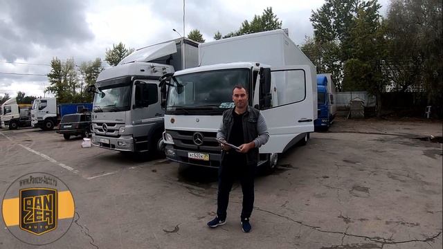 Заказали три грузовика Мерседес Атего в компании Panzer-Auto. Отзыв. смотреть онлайн