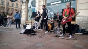 Уличные музыканты Санкт-Петербурга