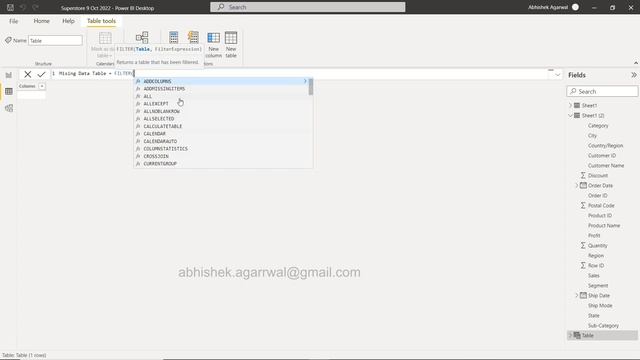 How to Create a New Table in Power BI for Storing Missing Data смотреть онлайн