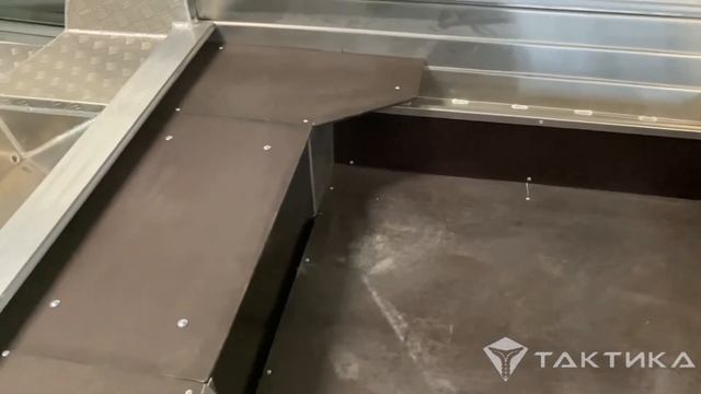 Алюминиевая лодка Тактика 390 РМ Fish