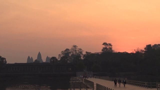 Angkor Wat. Sunrise Sunset. Cambodia. 6-30 – 7-20. РАССВЕТ. ХРАМОВЫЙ КОМПЛЕКС АНГКОР ВАТ